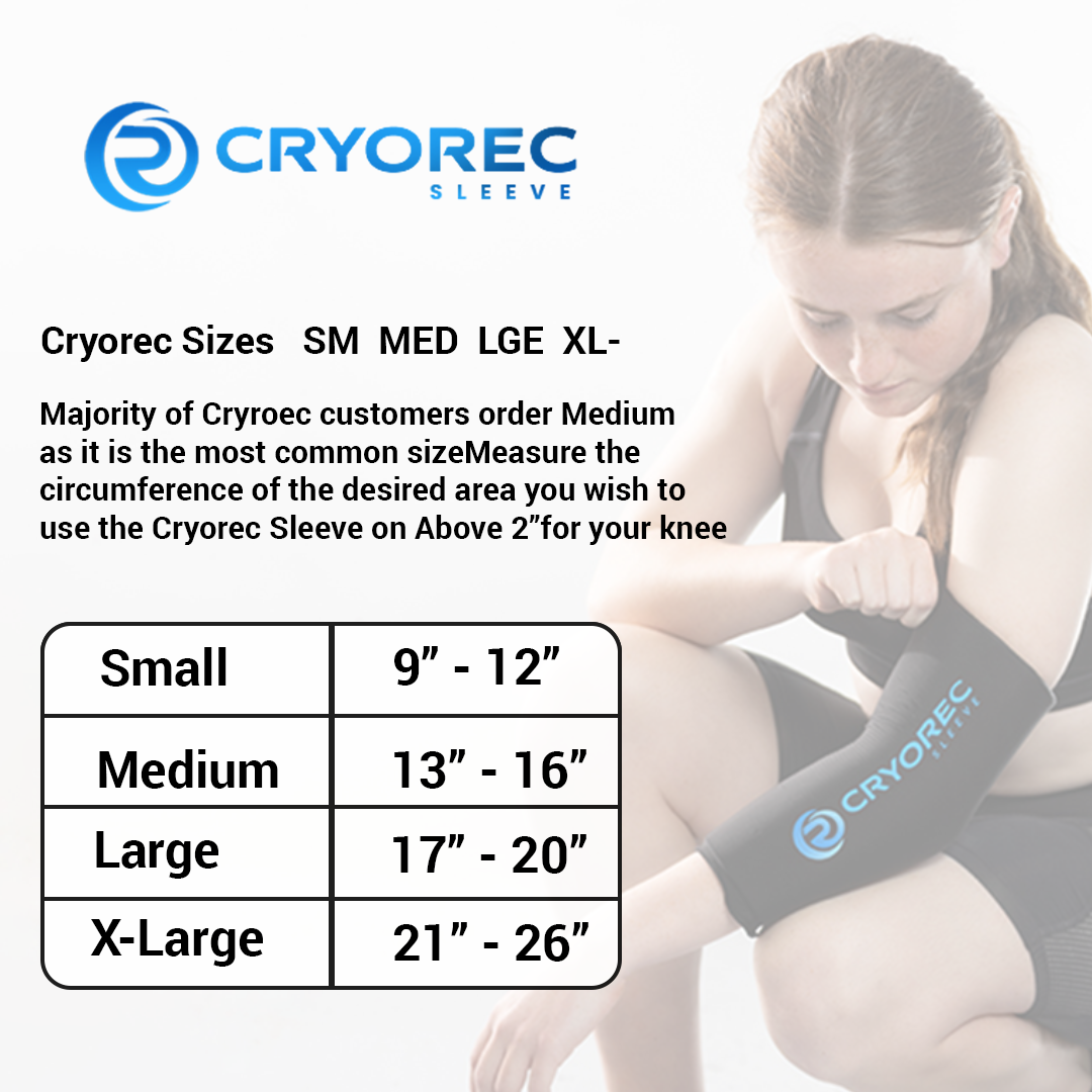 Cryorec’s compression sleeve